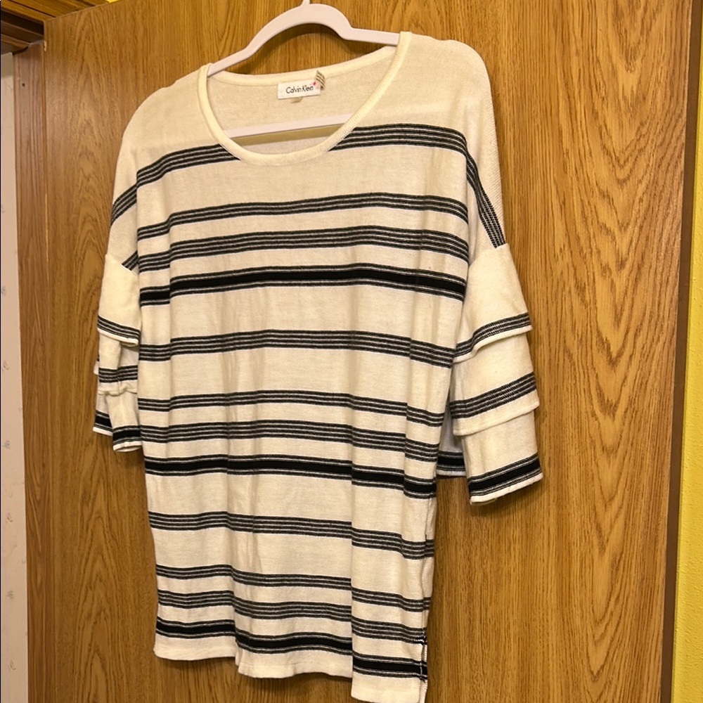 Calvin Klein Cream Knit Top